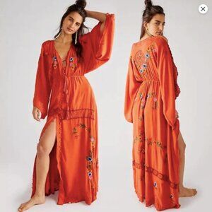 NWT Free People x Fillyboo Sixpence Reversible Duster (XS)